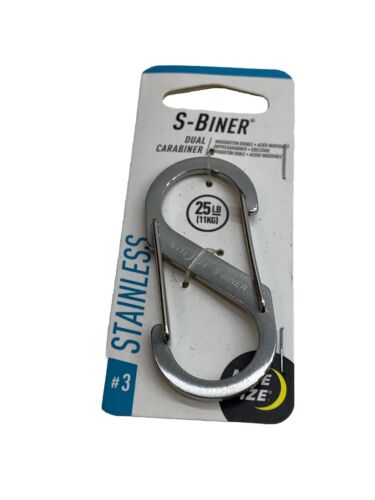 Assorted Nite Ize S-Biner Stainless Steel Dual Carabiner Stainless - Lot Of 18