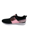 Nautica Kappil Sneakers Slip-On Shoes Metallic Black/Pink Girls Size 5 Sneaker