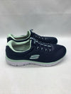 Skechers Womens Summits 12980 Blue Running Shoes Sneakers 7.5 Lace-up Sneaker