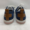 Tommy Hilfiger Mikkiz Sneaker Women's Blue/White Oxford 8.5 Lace-up Shoes Casual