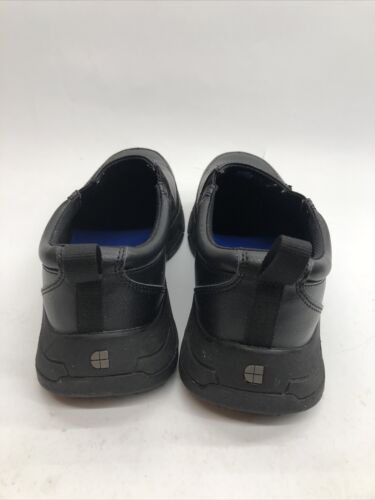 Shoes for Crews Walker Sneaker Shoes Black Heel Pull Loop Slip On Black Size 9