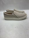 Dr. Scholl's Shoes Womens Nova Oyster Fashion Sneakers 8 Wide Slip-on - USED