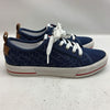 Tommy Hilfiger Mikkiz Sneaker Women's Blue/White Oxford 8.5 Lace-up Shoes Casual