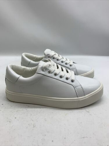 Sam Edelman Women's Ethyl Sneakers Size 5.5 Bright White Lace-up Shoes Athletic