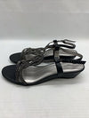 LONDON FOG Womens Macey Demi-Wedge Dress Formal Casual Sandals Size 10M Black