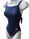 Speedo Solid Endurance + Flyback Training Swimsuit A577812927 Nautical Navy 28