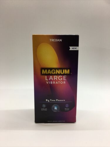 Trojan Magnum SG0219A Large Vibrator Soft Touch Big Time Pleasure Multi-Speed