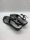 LONDON FOG Womens Macey Demi-Wedge Dress Formal Casual Sandals Size 10M Black