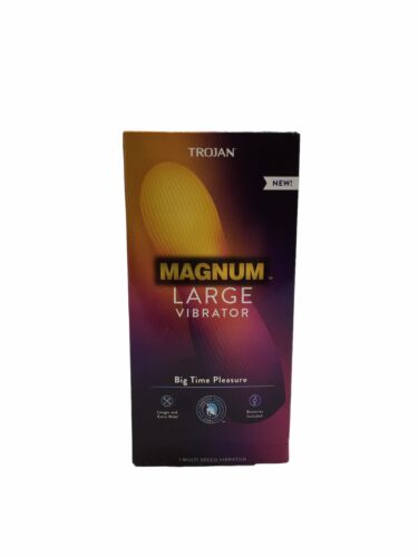 Trojan Magnum SG0219A Large Vibrator Soft Touch Big Time Pleasure Multi-Speed