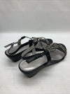 LONDON FOG Womens Macey Demi-Wedge Dress Formal Casual Sandals Size 10M Black