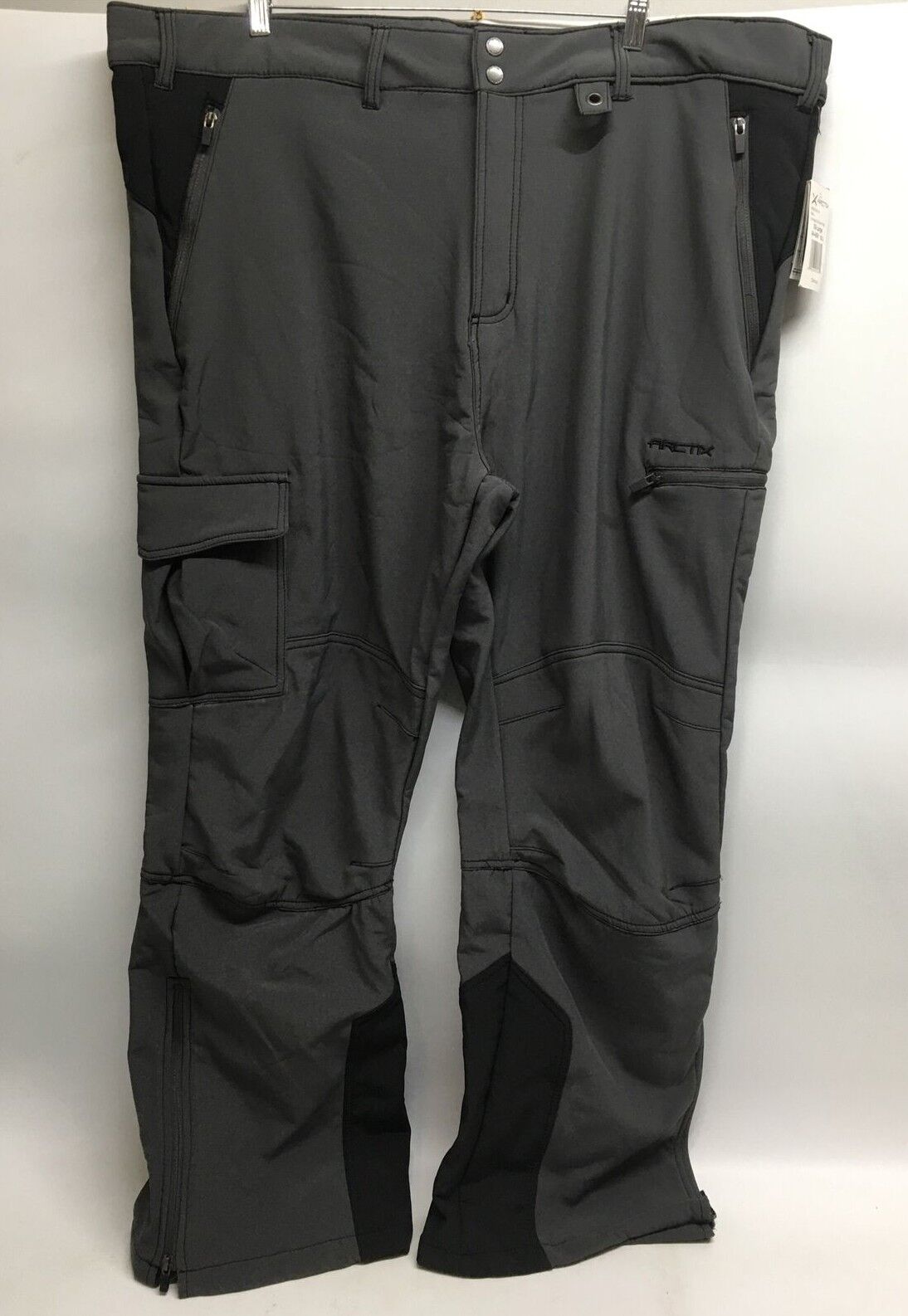 Arctix Men's Pants Advantage Outdoor Quick Dry Fleece Lined Softshell Charcoal