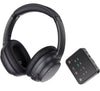 SOUNDODO TV Headphones Wireless 50 Hour Playtime, Dual Link RT5008 - Black