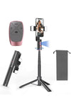 Extendable Auto Face Tracking Tripod w Light 360 Rotating TikTok YouTube Stream