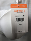 Warners Lightly Lined Tailored Underwire Full Coverage 01593-101 34DD White