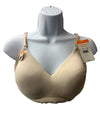 Warner's Womens RN2231A No Side Effects Wirefree Lift Tshirt Bra Underarm Size M