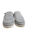 Waco SPENCO St. Maarten Women's Size 6D Perforated Suede Slip-On Mules Gray