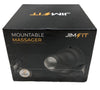 JimFit Mountable Muscle Massage Ball for Body Sore Musle Pain & Inflamation Blac