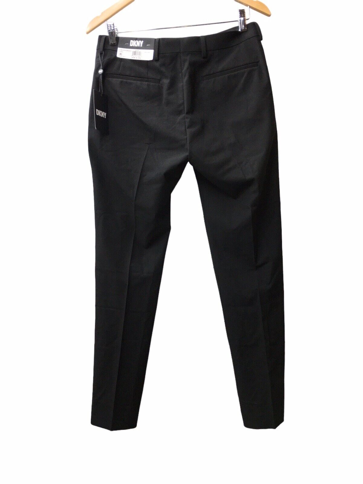 DKNY Men's Modern Fit Long Pants High Performance Suit Top Black Size 30Wx29L