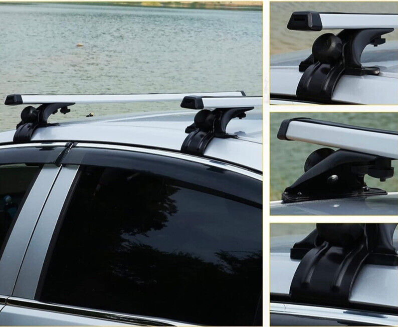 Car Roof Rack Strip Basket Cross Bar Cargo Carrier for Toyota Mazda Mitsubishi