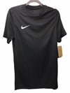 Nike Mens Black Dri-Fit Slim Crew Sport Gym Football T Shirt Top Tee Small