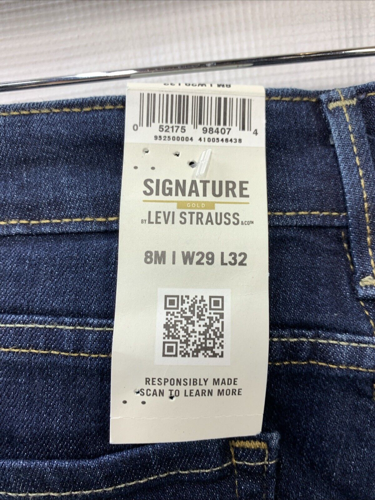 Signature by Levi Strauss & Co. Mid Rise Bootcut Jeans Womens Blue Size 8M M1616