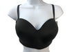 854372 Staying Power Wire Free Strapless Bra 38C  Soft Foam Cups Black