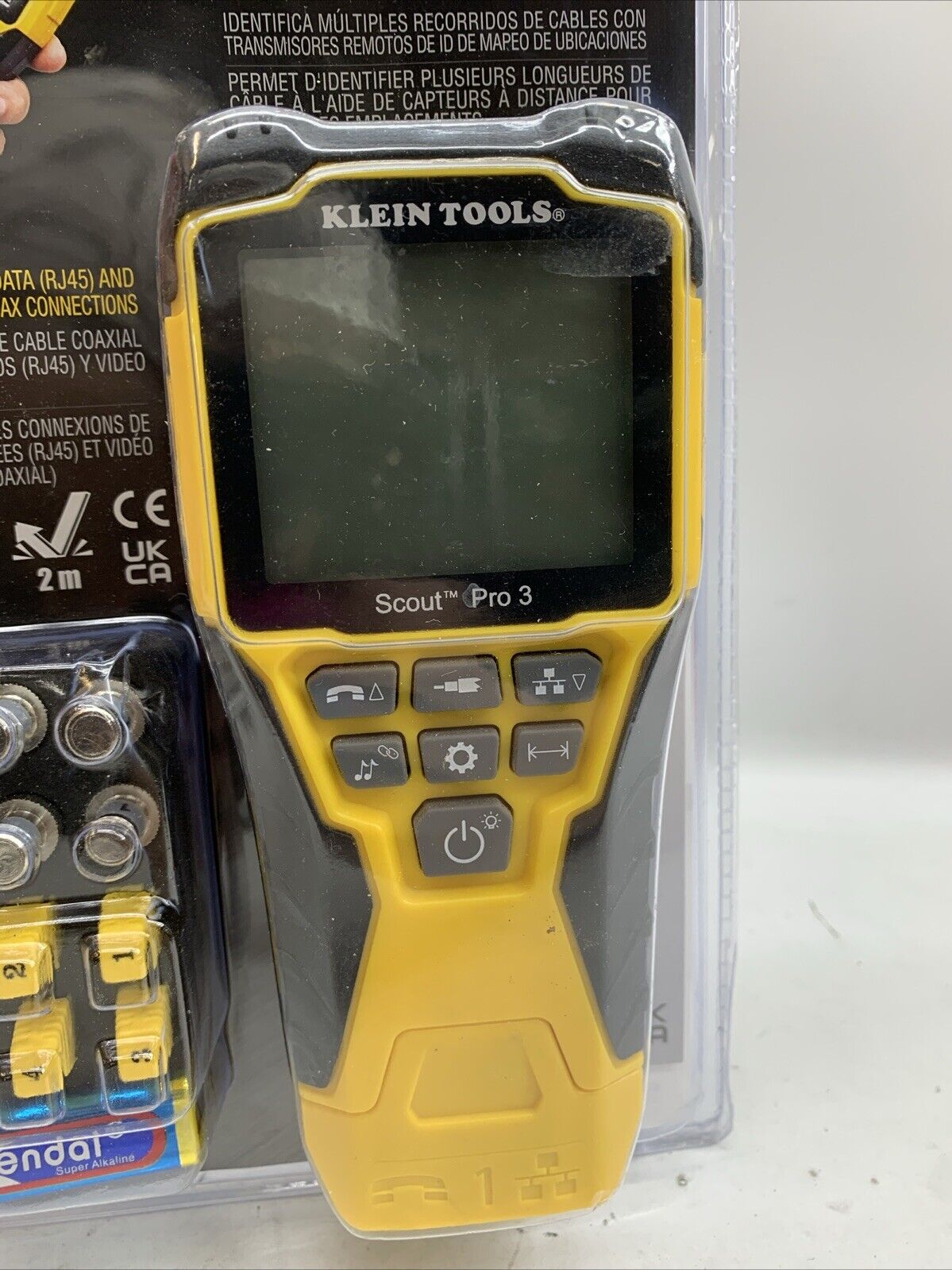 KLEIN TOOLS VDV501-851 Cable Tester Kit with Scout Pro 3 for Ethernet / Data, Co