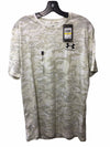 Under Armour Men's ABC Camo Short Sleeve Shirt White/Green Size Medium 1357727