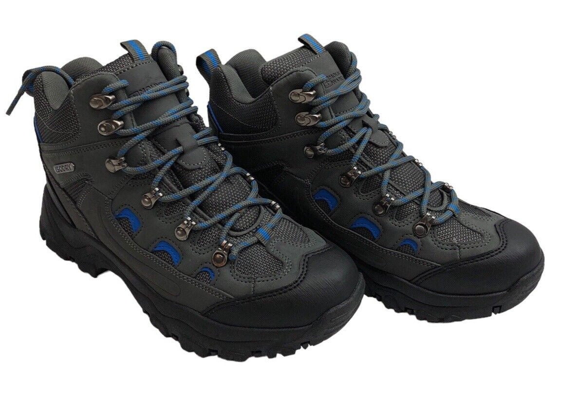 Mountain Warehouse Adventurer II Mens Waterproof Boots Size 7 Lace-up Dark/Gray