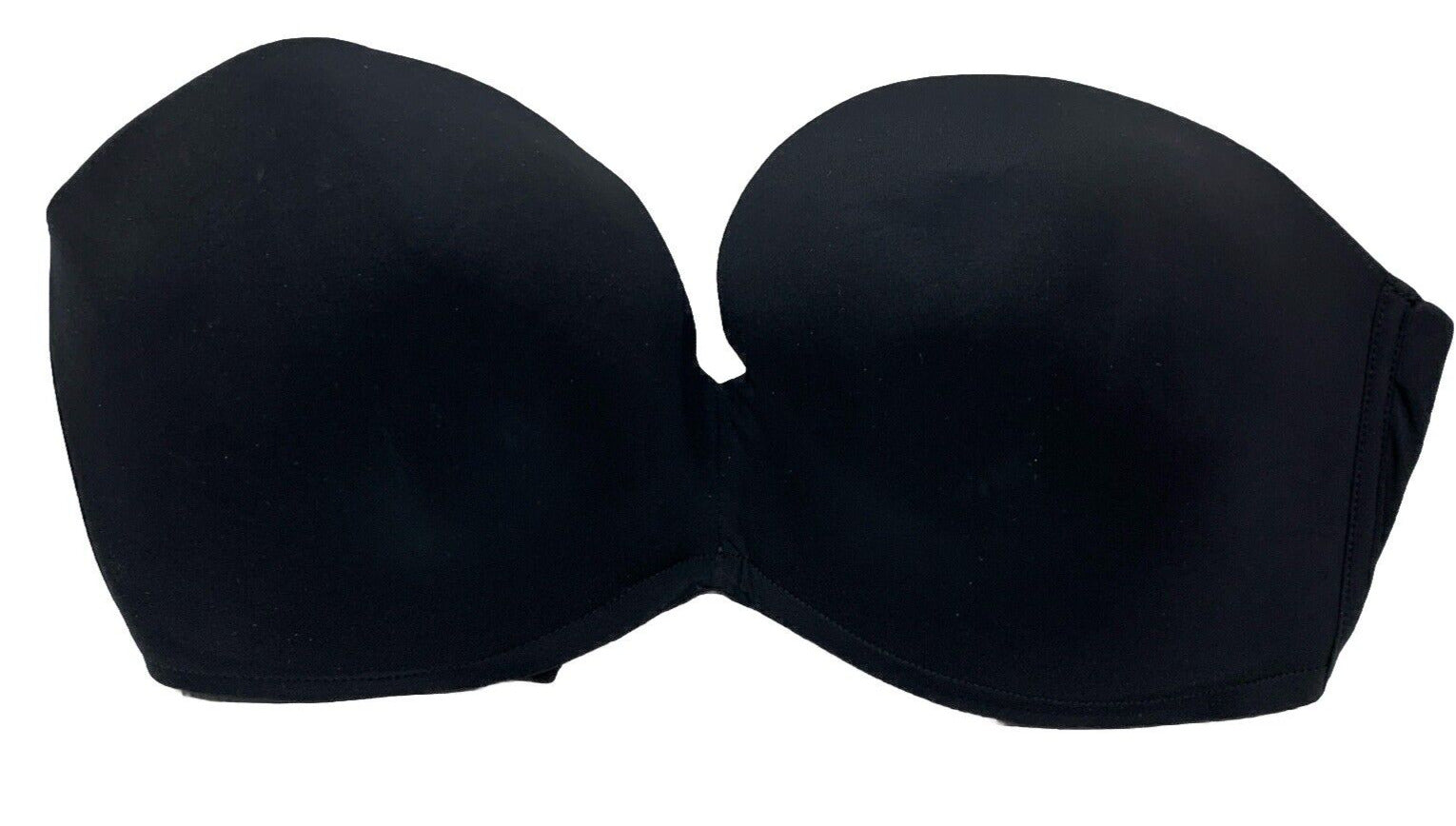 Wonderbra Womens Ultimate Strapless Underwire Bra WB032D Lightly lined 38E Black