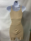 Maidenform Womens Singlet Shapewear Wear Your Own Bra Split Control Nude Size S