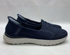 Skechers On The Go Slip-Ins: Flex-Top Notch Women's Slip On Size 7 Navy Blue