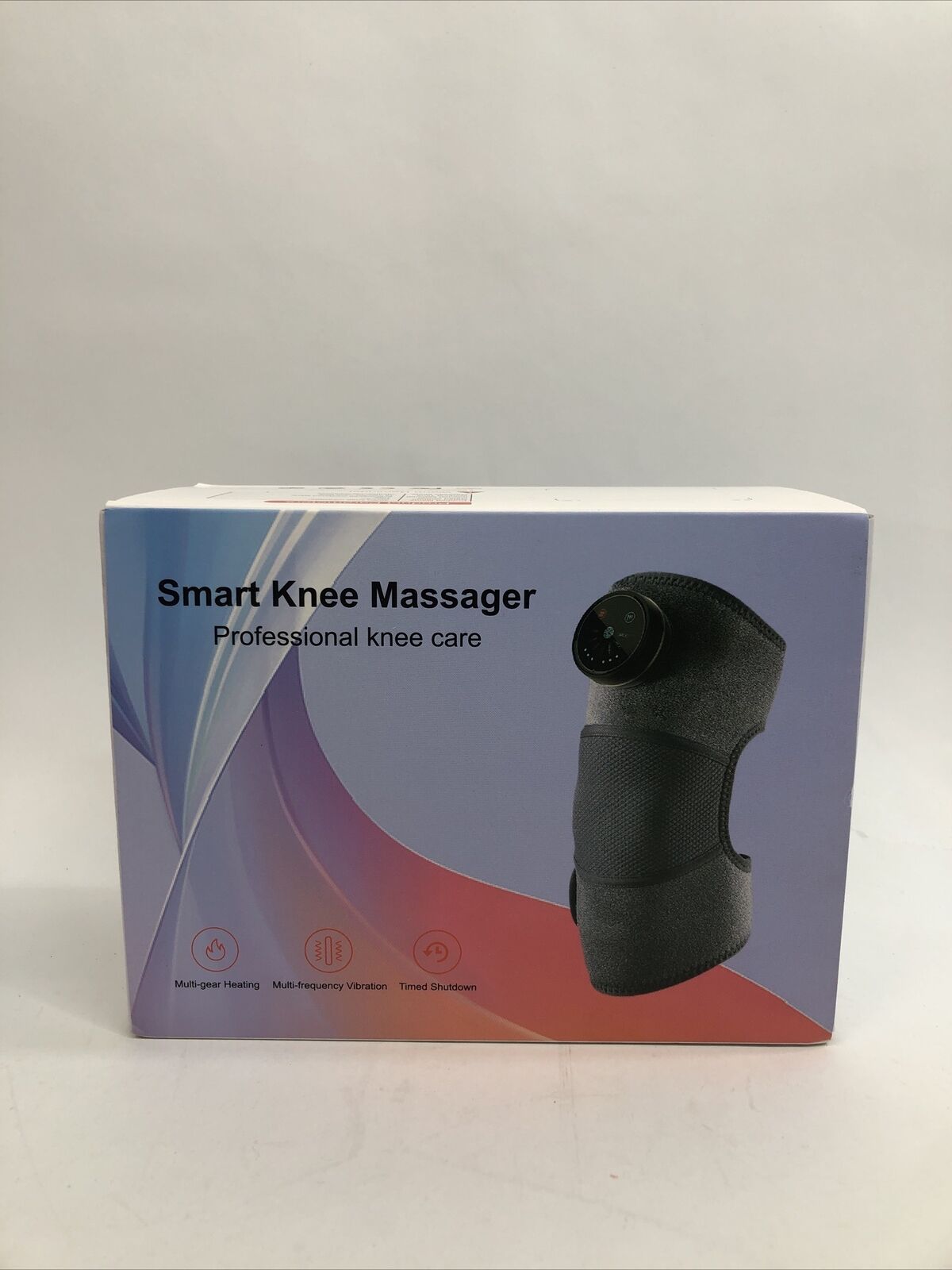 Smart Joint Knee Massager DC-5V 10W Black Vibration Hot Compress - Lot Of 2