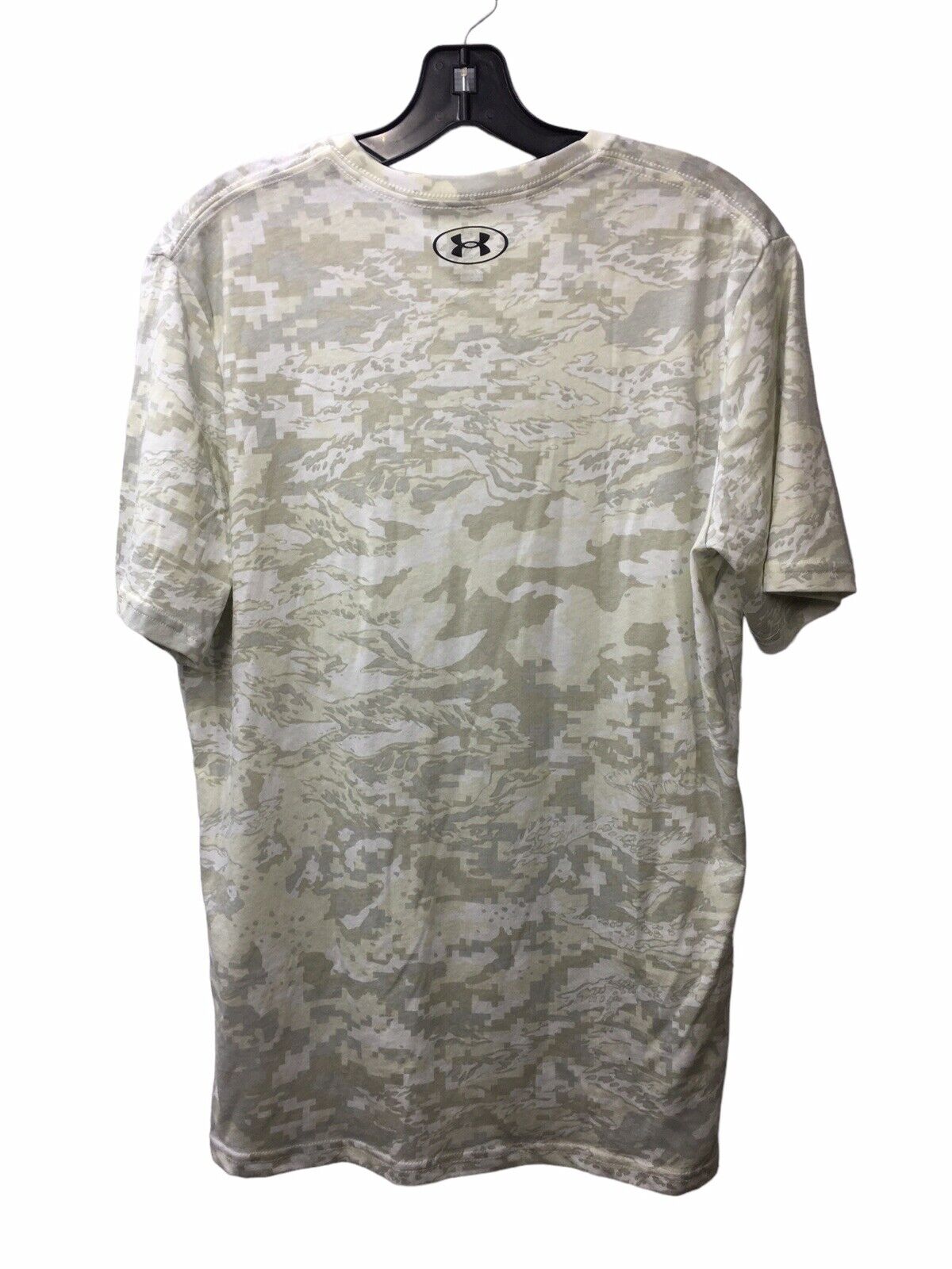 Under Armour Men's ABC Camo Short Sleeve Shirt White/Green Size Medium 1357727