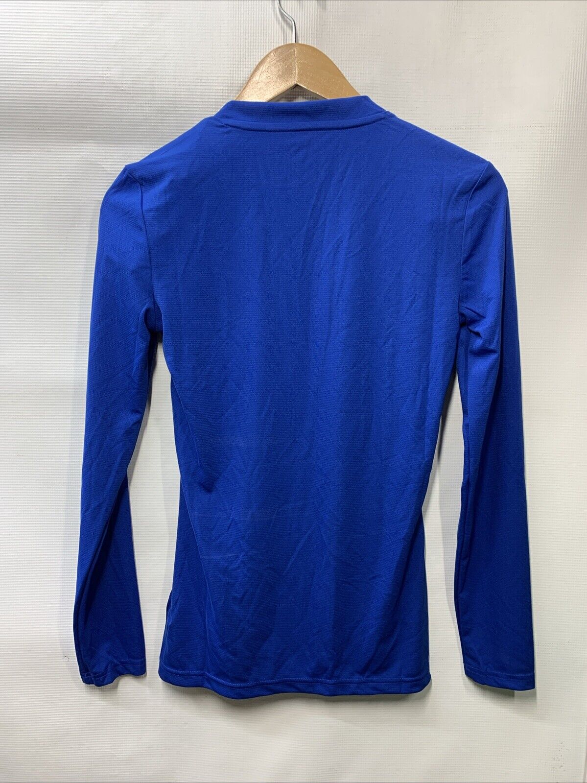 adidas Womens Team Base Tee Small Long Sleeve GK9089 Blue Football/Soccer Jersey