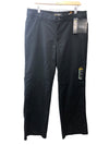 Lee Flex Motion Mid Rise Regular Fit Trouser Black Size 16 Medium Womens Pants