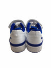 Adidas Men's Forum Low Shoes Sneakers FY7756 Leather Shoes White Blue Size 10.5