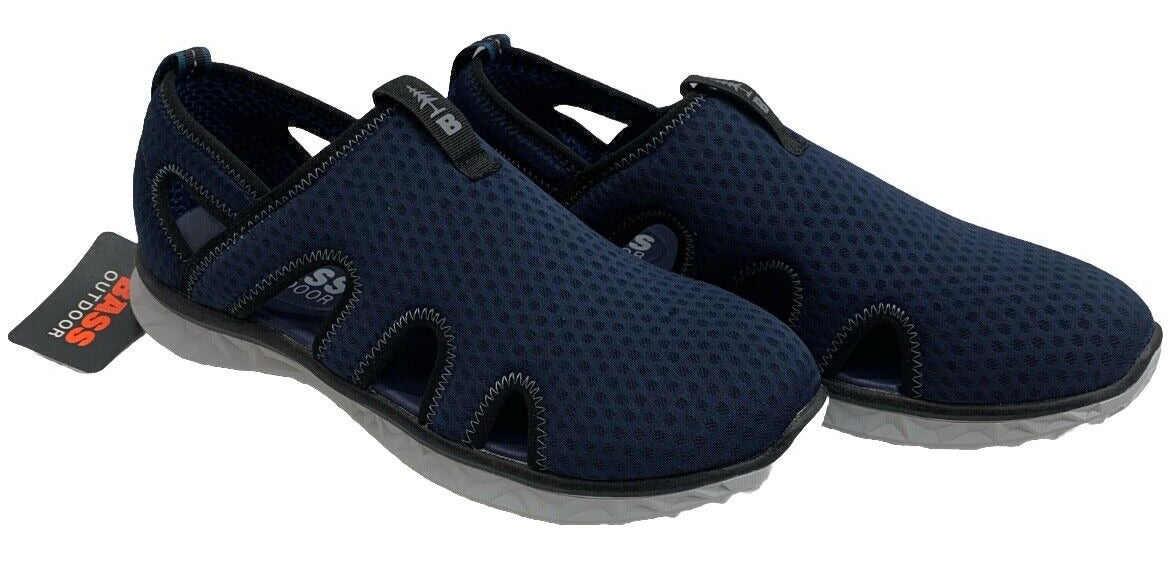 Bass Outdoor Hex Mesh Vent Size 9.5M Blue Slip-on Super Breathable Comfortable