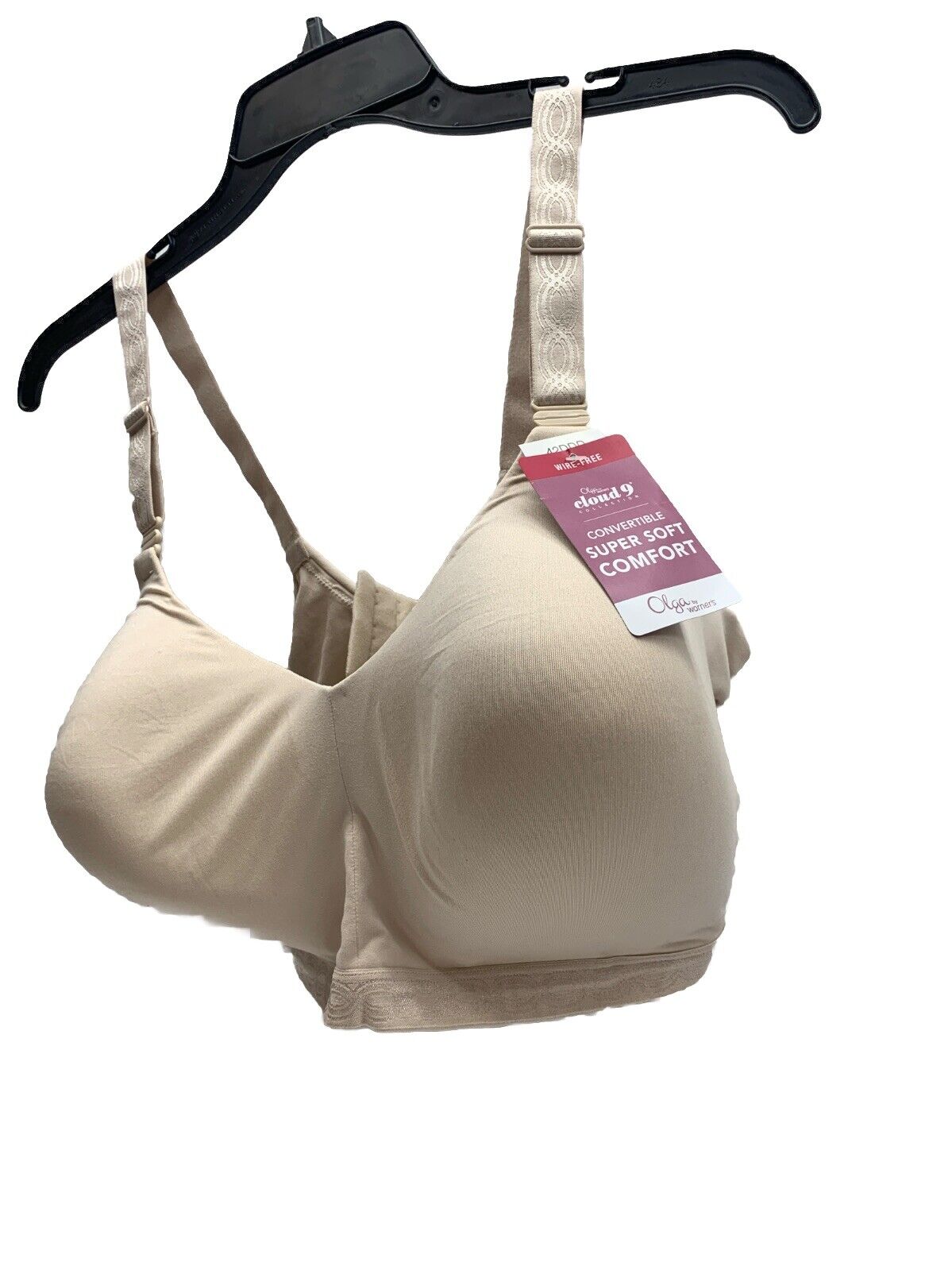 Warner's Women's Cloud 9 Wire Free Contour T-shirt Bra Size 42DDD Beige GM5461A