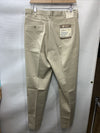 Haggar Flat Front Men's Classic Fit Straight Leg Pants Chinos Sand Size 32x32