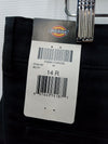 Dickies Womens Relaxed Straight Stretch Twill Long Pant Black 14 Regular FP321BK