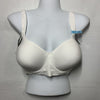 Bali Womens DF3463 Comfort Revolution Under Wirefree Bra White Size 40C Seamless