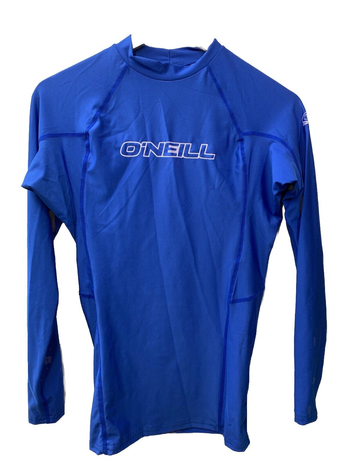 O'Neill Men's Basic Skins UPF 50+ Long Sleeve Rash Guard Shirt Blue 3342 Size M