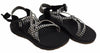 Chaco Women's Sandal ZCLOUD X Style JCH107982 Panel Black Size 5 Buckle Open Toe