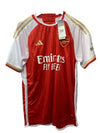 adidas 2023/24 Arsenal FC Home Jersey Red/Gold/White Size L Short Sleeve Shirt