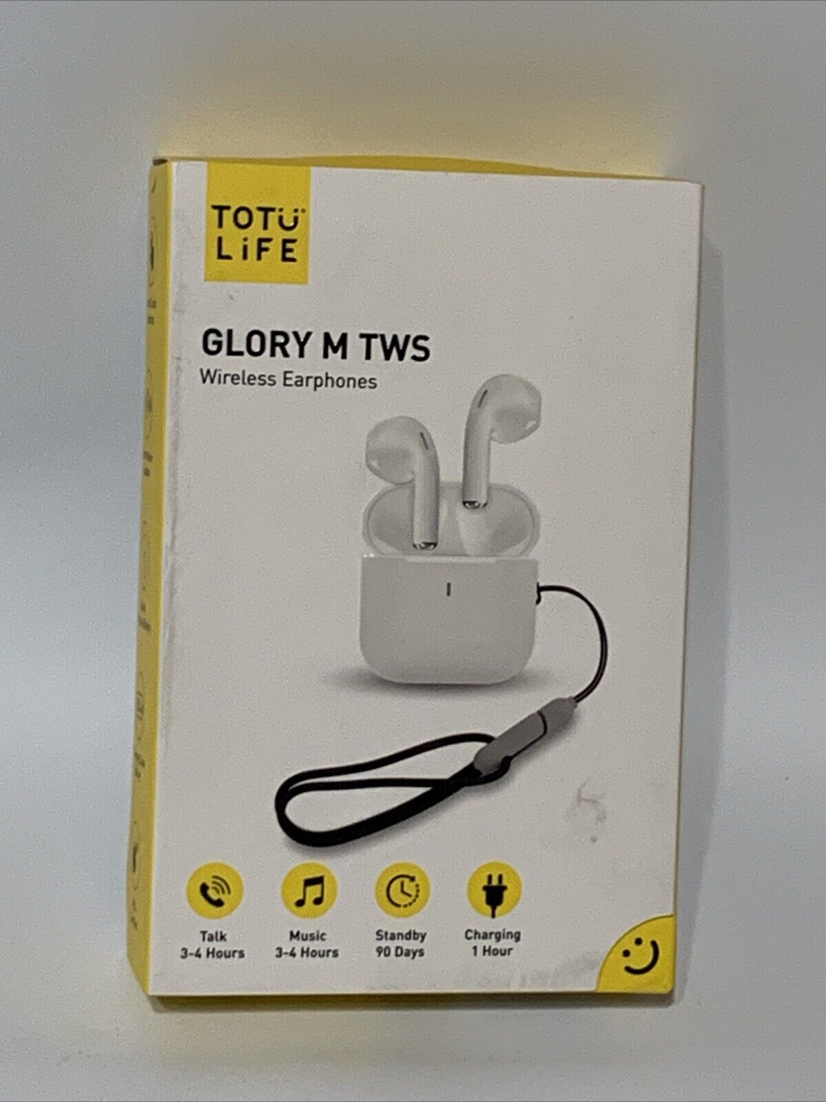 TOTULIFE Glory Series TWS M Wireless Earphones - White Wireless Earbuds Smart