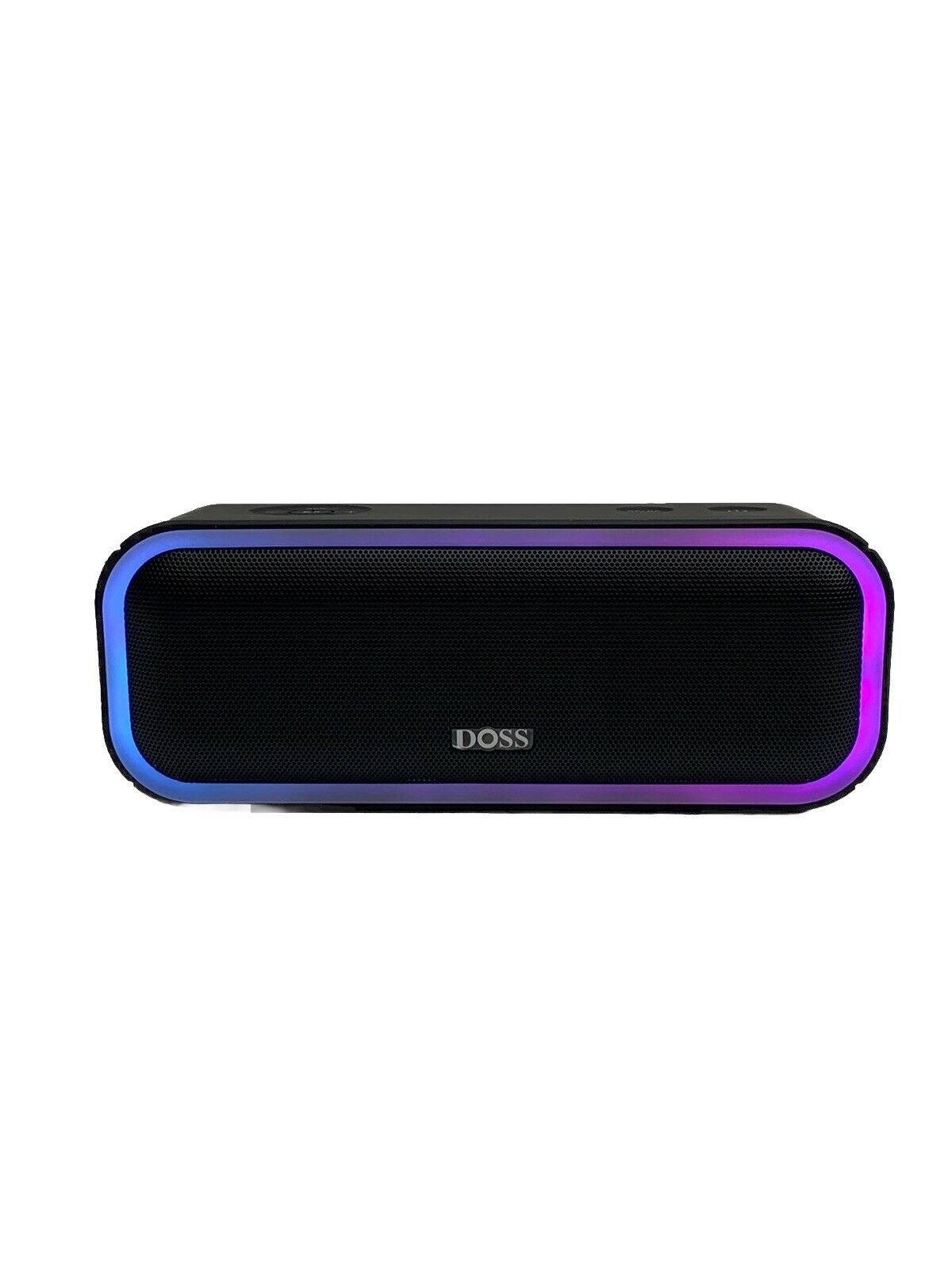 Bluetooth Speaker, DOSS SoundBox Pro+ Wireless Speaker Black  Multi-Colors Light