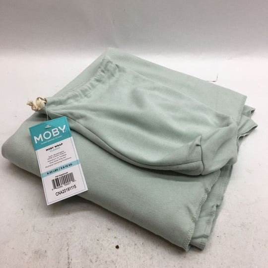 Moby Classic Organic Cotton Wrap Baby Carrier Pea Green APR060 8lbs - 33 lbs