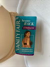 Vanity Fair Womens Strapless Bra 34DD Style 74380 Beige Full Figure Underwire