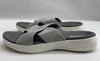 Skechers Womens On-The-Go 600 Glistening Gray Sandals Size 9 (5207801) Open Toe